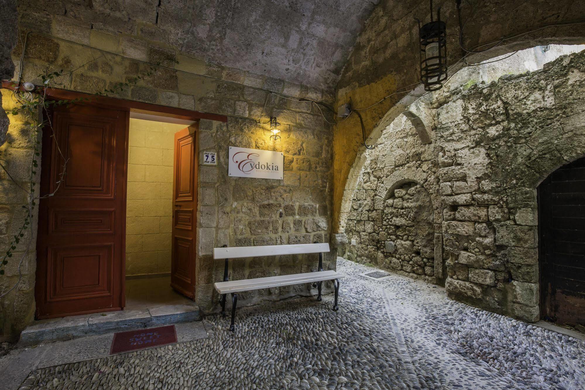 Evdokia Hotel Rhodes City Zewnętrze zdjęcie